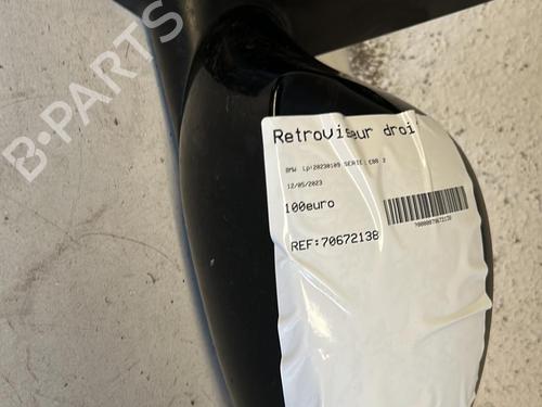 Used Right mirror BMW 1 Convertible (E88) 118 d (143 hp) 20860369