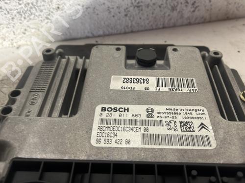 Electronic module PEUGEOT 307 (3A/C) 1.6 HDi | BP33652263M83 - Image 5