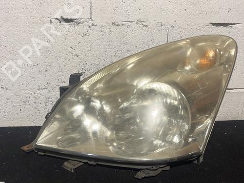 Used Left headlight TOYOTA COROLLA Verso (ZER_, ZZE12_, R1_) 2.2 D-4D (AUR10_, AUR10R) (136 hp) 29706645