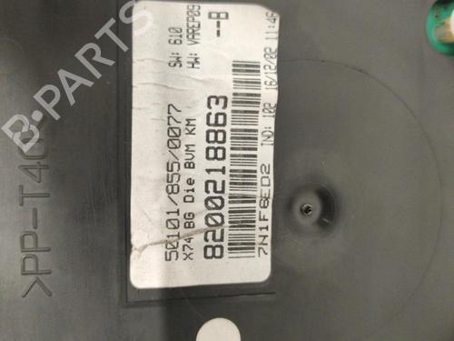 Instrument cluster RENAULT LAGUNA II (BG0/1_) 1.9 dCi (BG08, BG0G) | BP20861106C47 