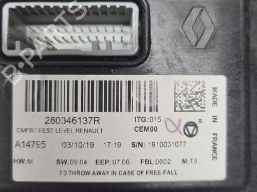 Display für RENAULT CLIO V (B7_) 1.5 Blue dCi 85 (B7AG) (86 hp) 21860063