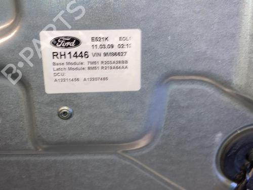 Used Front right window mechanism FORD C-MAX (DM2) 1.6 TDCi (90 hp) 20863850