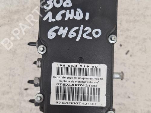 Used ABS pump PEUGEOT 308 I (4A_, 4C_) 1.6 HDi (109 hp) 21859705