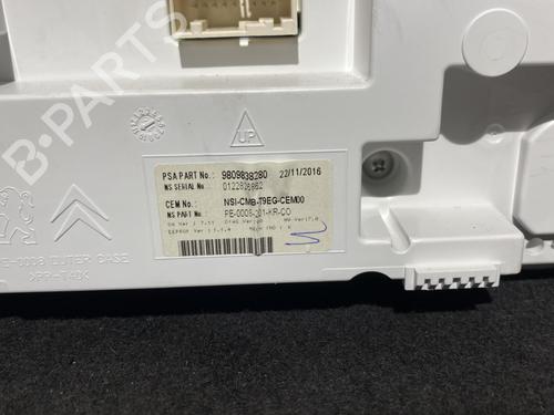 Instrument cluster PEUGEOT 308 II (LB_, LP_, LW_, LH_, L3_) 1.2 THP 110 | BP23796954C47 
