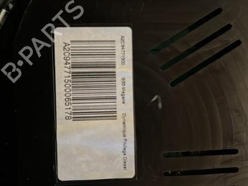 Instrument cluster RENAULT MEGANE III Hatchback (BZ0/1_, B3_) 1.6 dCi (BZ00, BZ12, BZ13) | BP20859031C47 
