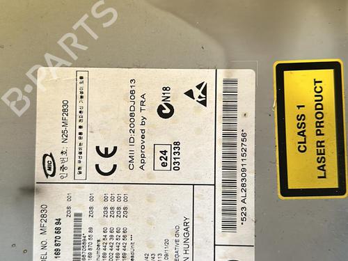 Bilradio MERCEDES-BENZ A-CLASS (W169) A 180 CDI (169.007, 169.307) (109 hp) 20859888