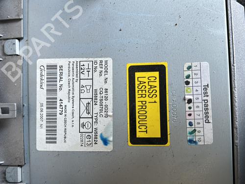 Radio TOYOTA YARIS (_P9_) 1.4 D-4D (NLP90_, NLP90R) | BP20866404E6 