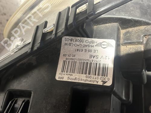 Used Left headlight Left headlight MINI MINI (R56) Cooper (120 hp) 31041703 31041703