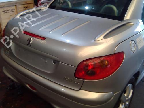 Used Tailgate PEUGEOT 206 CC (2D) 1.6 16V (2DNFUF, 2DNFUR) (109 hp) 20867886