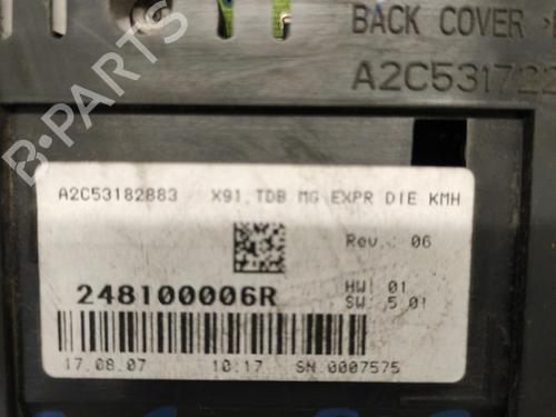 Used Instrument cluster RENAULT LAGUNA III (BT0/1) 1.5 dCi (BT00, BT0A, BT0T, BT1J) (110 hp) 21858582