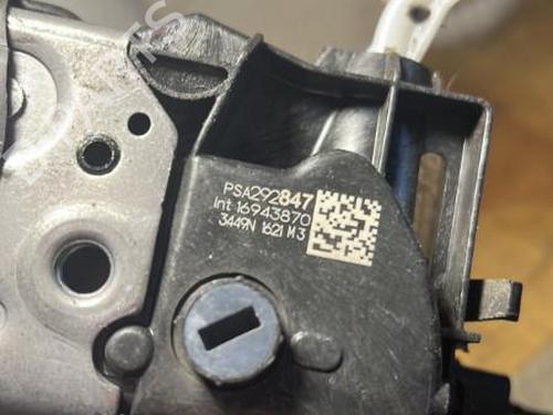 Front right lock PEUGEOT 208 II (UB_, UP_, UW_, UJ_) 1.2 PureTech 75 | BP20859403C97 