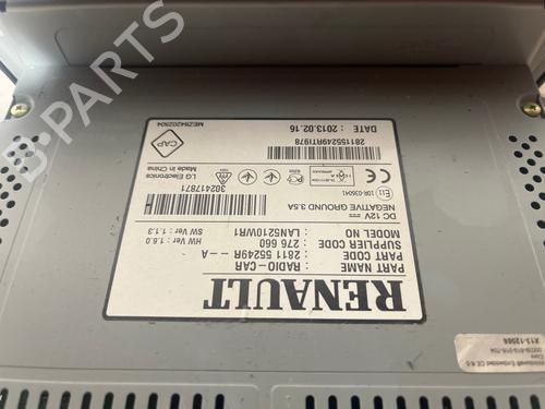 Used Radio Radio RENAULT CLIO IV (BH_) 1.5 dCi 75 (75 hp) 34454015 34454015