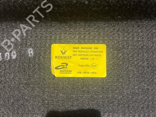 Used Rear parcel shelf Rear parcel shelf RENAULT MEGANE III Coupe (DZ0/1_) 1.5 dCi (DZ0B) (106 hp) 33722626 33722626
