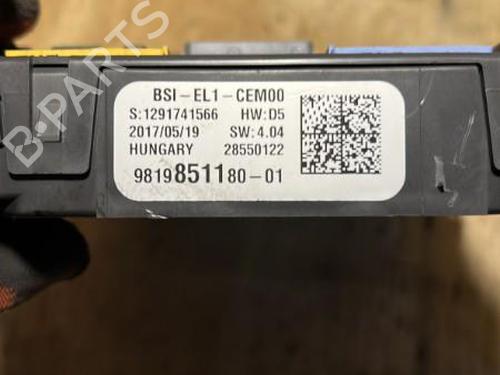 Used Electronic module Electronic module CITROËN C3 III (SX) 1.2 VTi 82 (82 hp) 21863929 21863929