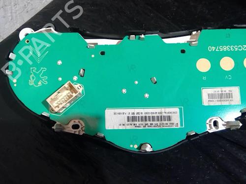 Instrument cluster CITROËN C3 II (SC_) 1.4 HDi 70 (SC8HZC, SC8HR0, SC8HP4) | BP20861056C47 