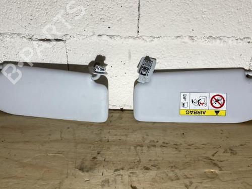 Used Left sun visor PEUGEOT 208 I (CA_, CC_) 1.6 HDi / BlueHDi 75 (75 hp) 21864515