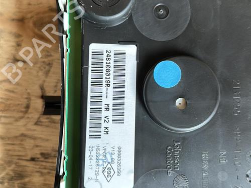 Used Instrument cluster Instrument cluster DACIA SANDERO II 1.0 SCe 75 (B8JC, B8JD, B8NC) (73 hp) 20860255 20860255