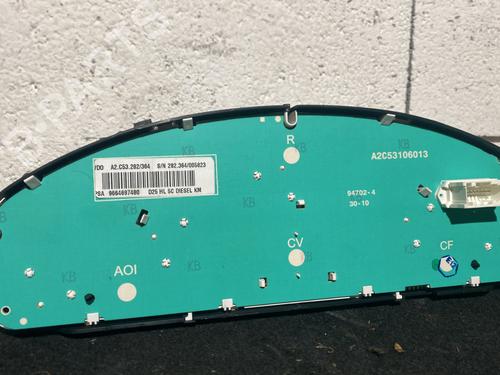 Instrument cluster PEUGEOT 407 Coupe (6C_) 2.0 HDi | BP20861505C47 