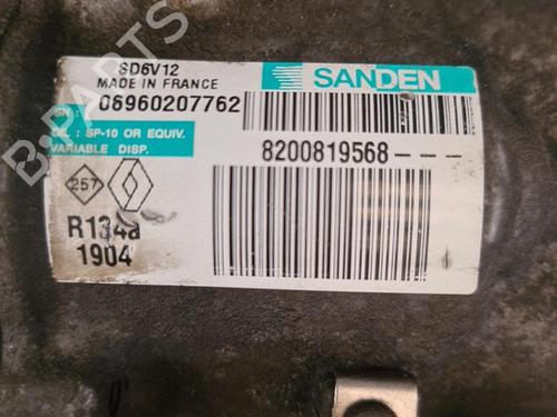 AC Kompressor RENAULT TWINGO II (CN0_) 1.2 Turbo (CN0C, CN0F) (100 hp) 21858521