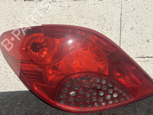 Used Left taillight PEUGEOT 207 (WA_, WC_) 1.6 16V VTi (120 hp) 30885912