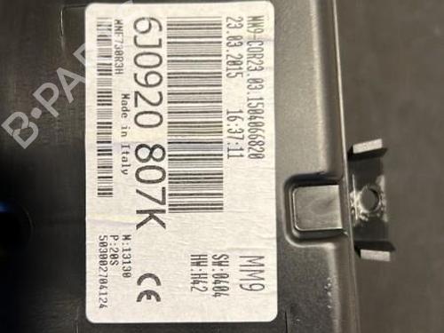 Instrument cluster SEAT IBIZA IV (6J5, 6P1) 1.2 TSI | BP20862513C47 