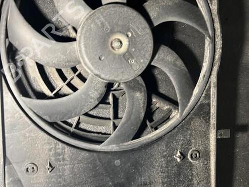 Used Radiator fan Radiator fan PEUGEOT 208 I (CA_, CC_) 1.5 BlueHDI 100 (102 hp) 20869747 20869747