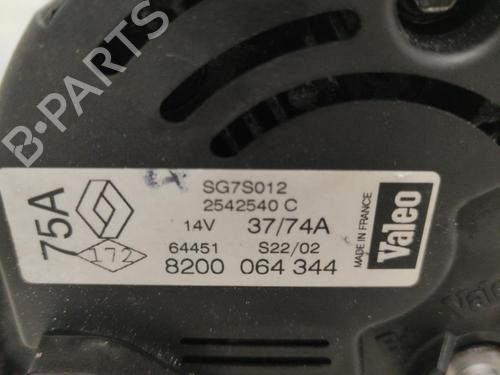 Alternator RENAULT CLIO II (BB_, CB_) 1.2 16V (BB05, BB0W, BB11, BB27, BB2T, BB2U, BB2V, CB05,... | BP21858711M7 
