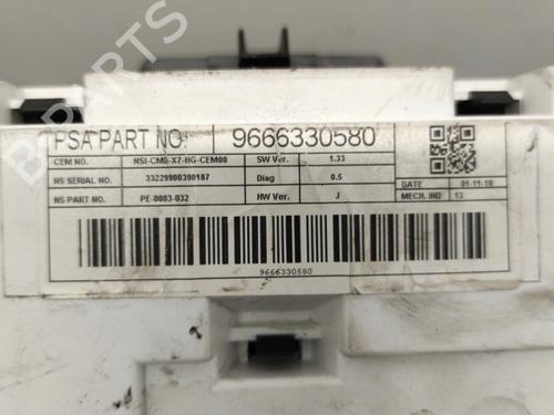 Instrument cluster CITROËN C5 III (RD_) 1.6 HDi 110 (RD9HL0, RD9HR8, RD9HRA) | BP21858572C47 