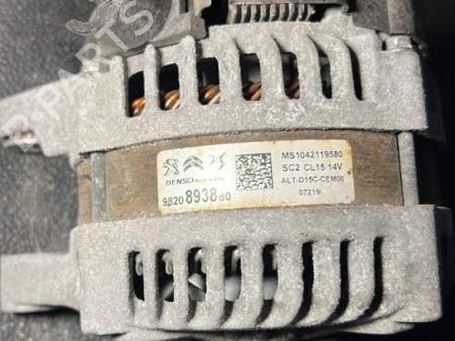 Used Alternator PEUGEOT 208 I (CA_, CC_) 1.5 BlueHDI 100 (102 hp) 20869759