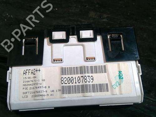 Display monitor RENAULT MEGANE II (BM0/1_, CM0/1_) 1.9 dCi (BM0G, CM0G) | BP21859221C48 