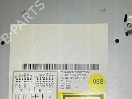 Radio AUDI A3 Sportback (8PA) 2.0 TDI 16V | BP20862607E6 