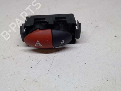 Used Warning switch RENAULT TWINGO II (CN0_) 1.2 16V (CN04, CN0B) (75 hp) 25275646