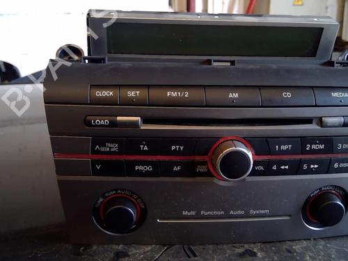 Used Radio MAZDA 3 (BK) 1.6 MZ-CD (90 hp) 20871212
