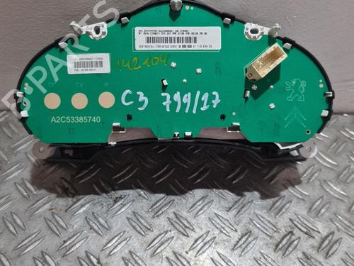 Instrument cluster CITROËN C3 II (SC_) 1.6 HDi | BP21858437C47 
