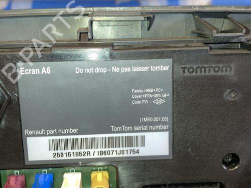 Used Display monitor Display monitor RENAULT CLIO III Grandtour (KR0/1_) 1.5 dCi (88 hp) 21860553 21860553
