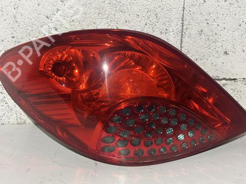 Used Left taillight PEUGEOT 207 (WA_, WC_) 1.6 HDi (90 hp) 31974641
