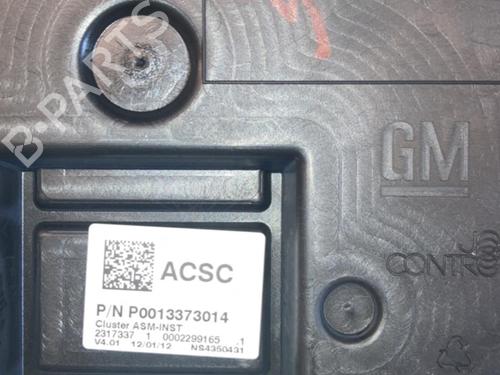 Instrument cluster OPEL CORSA D (S07) 1.7 CDTI (L08, L68) | BP20867497C47 