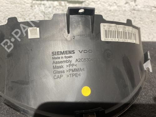 Used Instrument cluster Instrument cluster PEUGEOT 1007 (KM_) 1.4 HDi (68 hp) 20861436 20861436