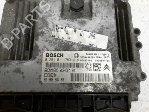 Used Engine control unit (ECU) PEUGEOT 206 Hatchback (2A/C) 1.4 HDi eco 70 (68 hp) 21857956