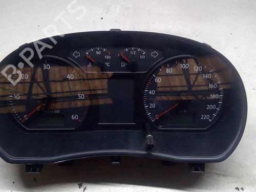 Used Instrument cluster VW POLO (9N_, 9A_) 1.4 TDI (70 hp) 21862042