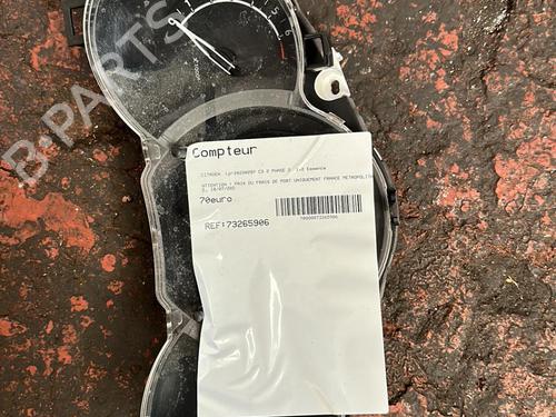 Used Instrument cluster Instrument cluster CITROËN C3 II (SC_) 1.2 VTi 82 (82 hp) 25844176 25844176