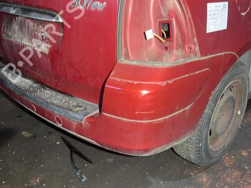 Used Rear bumper PEUGEOT 307 SW (3H) 1.6 HDI 110 (109 hp) 32296138