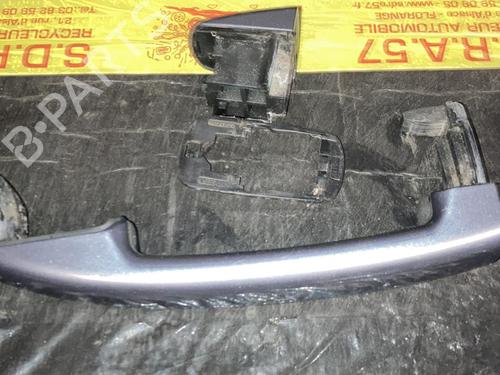 Used Rear left exterior door handle PEUGEOT 207 (WA_, WC_) 1.6 HDi (90 hp) 21860838