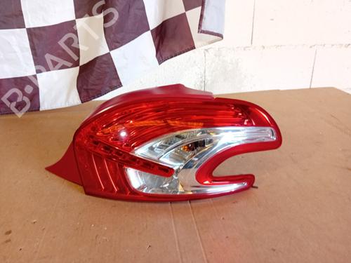 Used Right taillight PEUGEOT 208 I (CA_, CC_) 1.4 HDi (68 hp) 20868716
