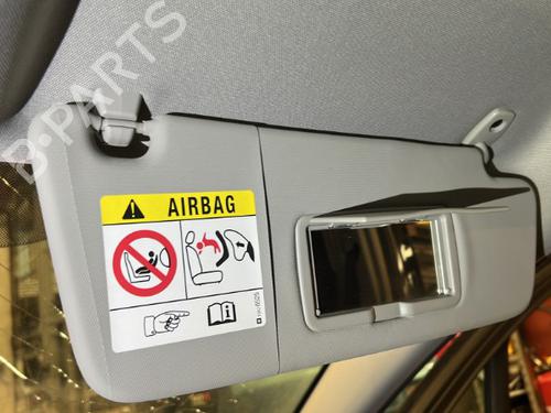 Right sun visor OPEL MERIVA B MPV (S10) 1.6 CDTI (75) | BP20869208I2 