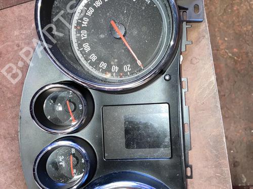 Used Instrument cluster OPEL ASTRA J (P10) 1.4 (68) (100 hp) 20871237
