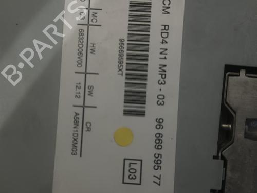 Radio PEUGEOT 3008 I MPV (0U_) 2.0 HDi 150 / BlueHDi 150 | BP20862905E6 