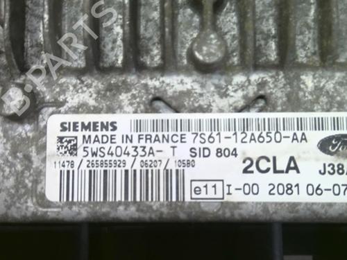 Used Engine control unit (ECU) FORD FIESTA V (JH_, JD_) 1.4 TDCi (68 hp) 21858784