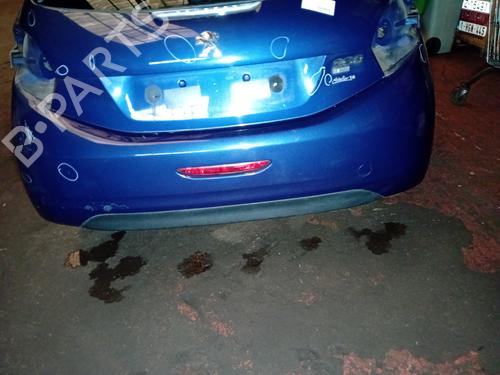 Rear bumper PEUGEOT 208 I (CA_, CC_) 1.6 HDi | BP21866281C8 