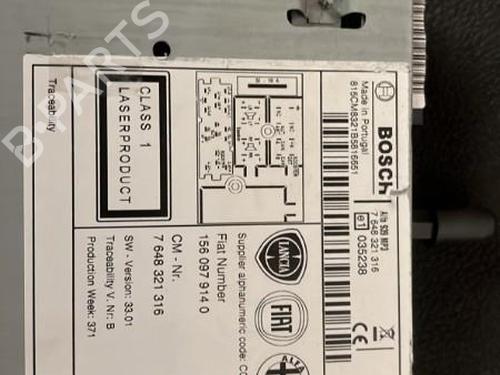 Radio ALFA ROMEO 159 Sportwagon (939_) 2.0 JTDM (939BXP1B) | BP21864537E6 
